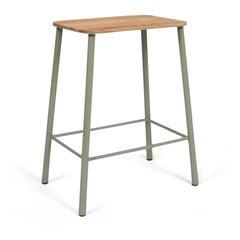 Frama - Adam Nyboder Stool, Wooden Seat | Green