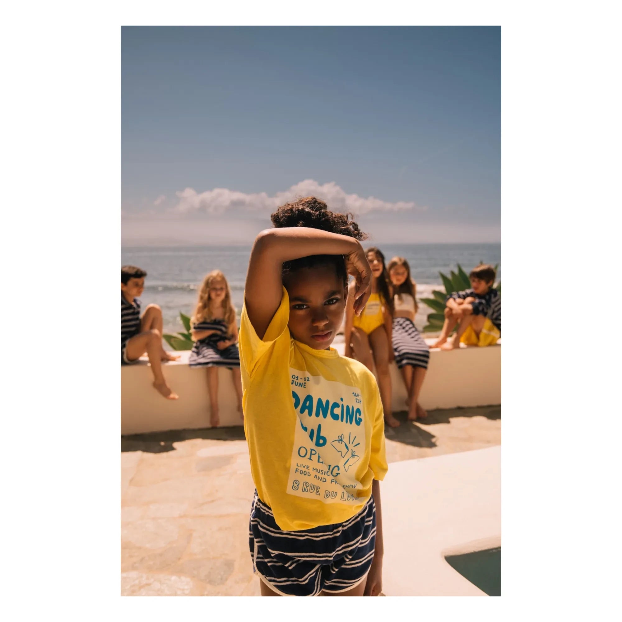We Are Kids - Dylan Dancing Club T-Shirt Bio-Baumwolle | Gelb