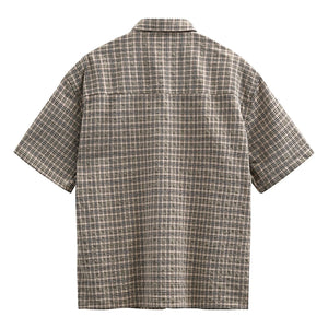 Anerkjendt - Akotto Small Plaid Shirt | Brown