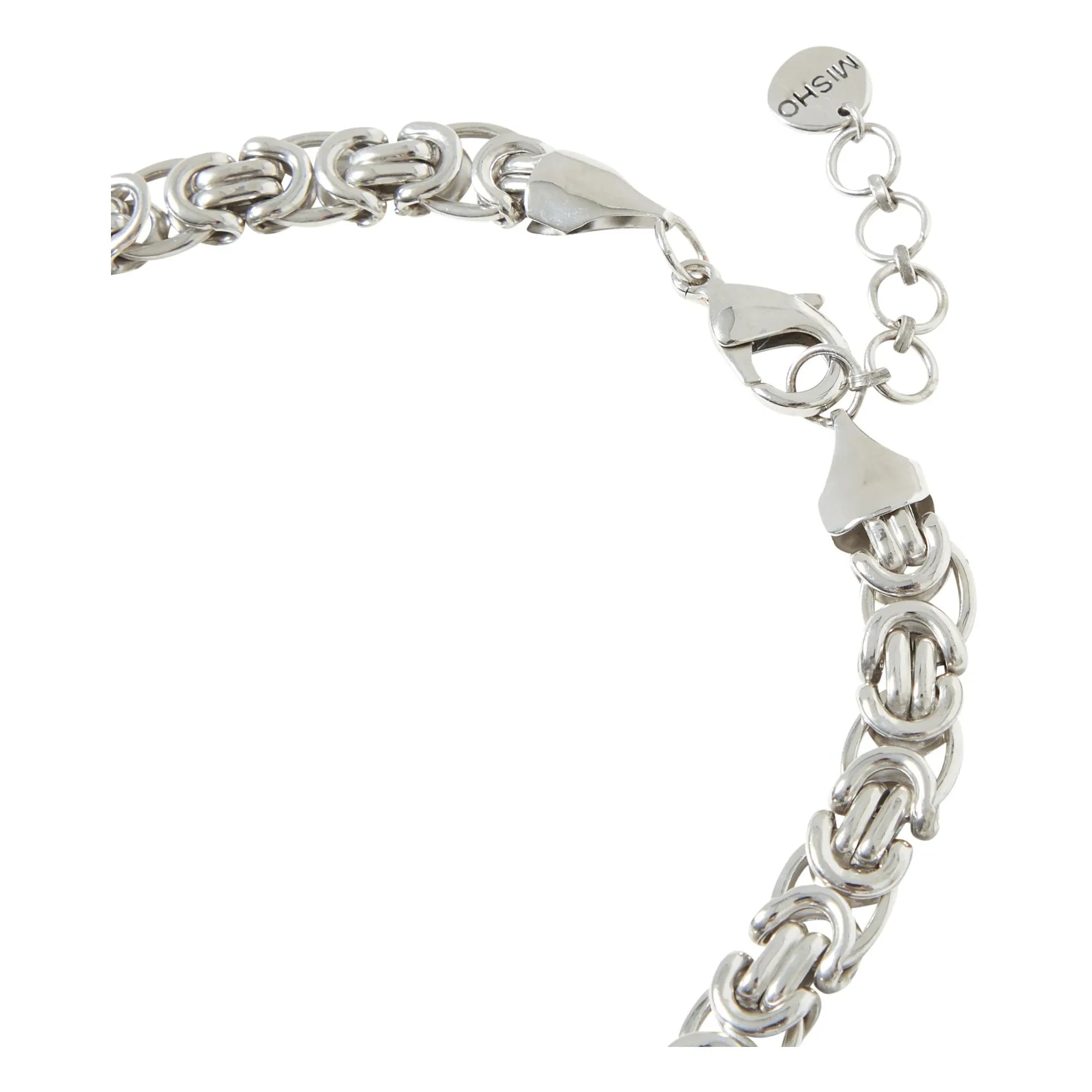 Misho - Etruscan Necklace | Silver