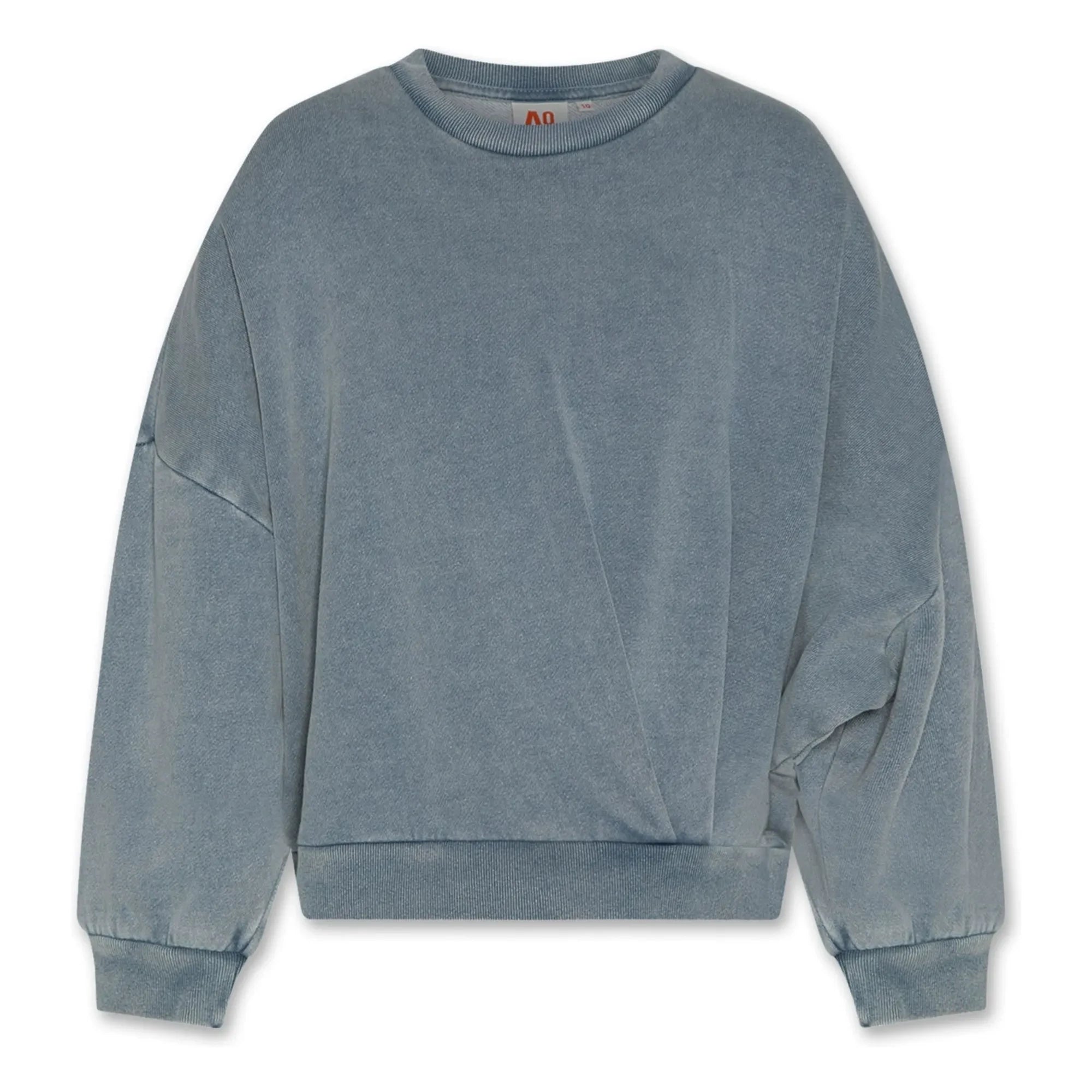 AO76 - Lys Sweatshirt aus recycelter Baumwolle | Graublau