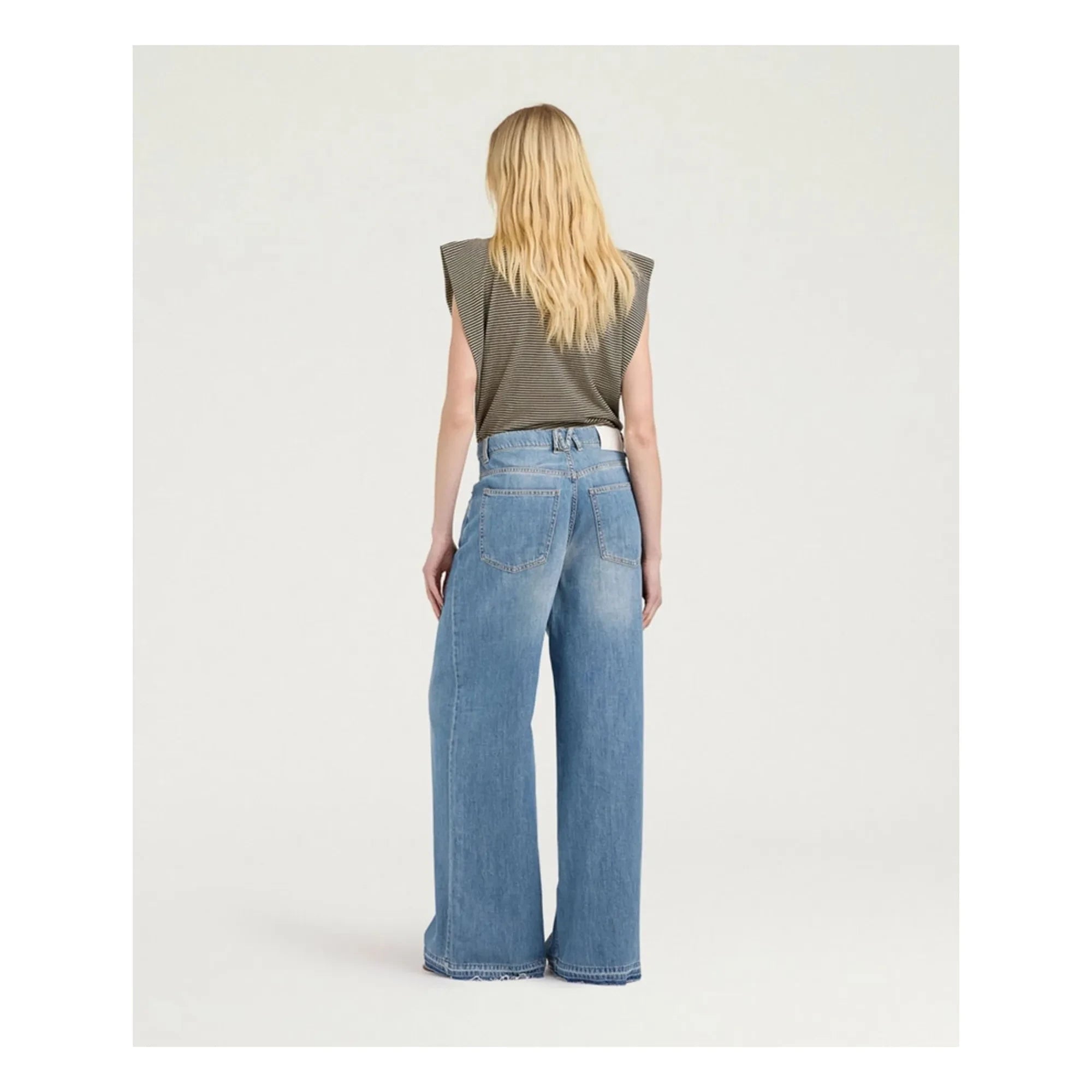 Momoni - Jean Aoki Baumwolle | Blau