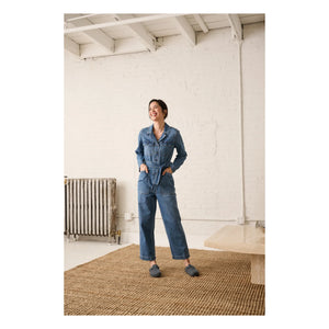 BIRKENSTOCK - Boston Standart Kalıp Terlikler - Yetişkin Koleksiyonu | Kömür grisi