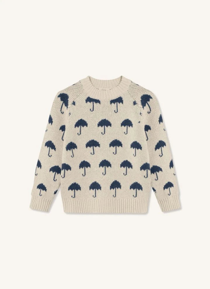 Fliink - Janie Umbrellas Sweater | Ecru
