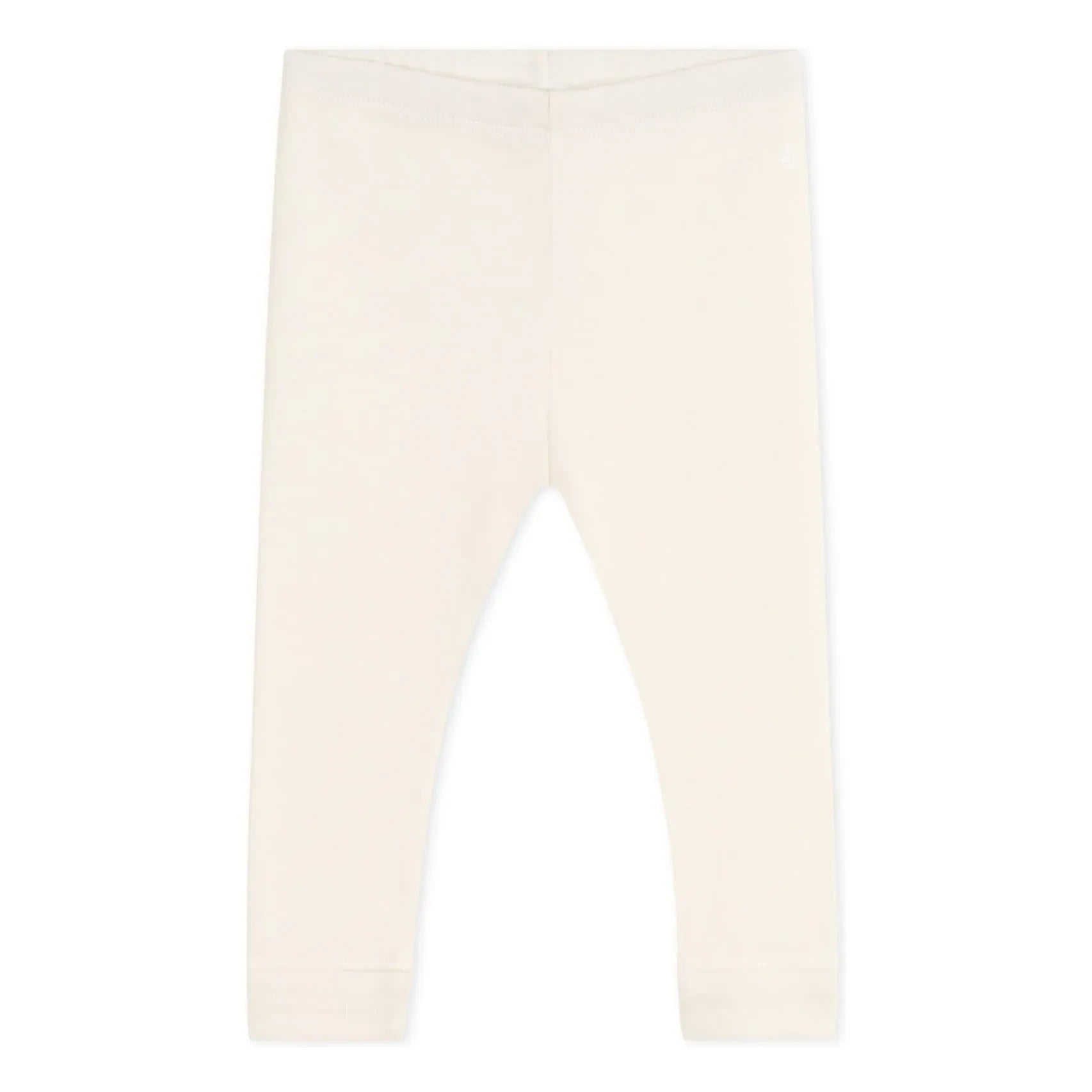 Petit Bateau - Leggings aus Bio-Baumwolle | Ecru