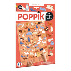 Poppik - Poster çıkartmaları Les Chats