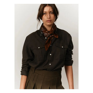 Call it by your name - Little Silk Bandana | Brown