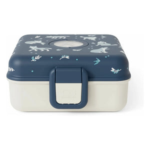 Monbento - Snacky Loup Lunch Box | Blue