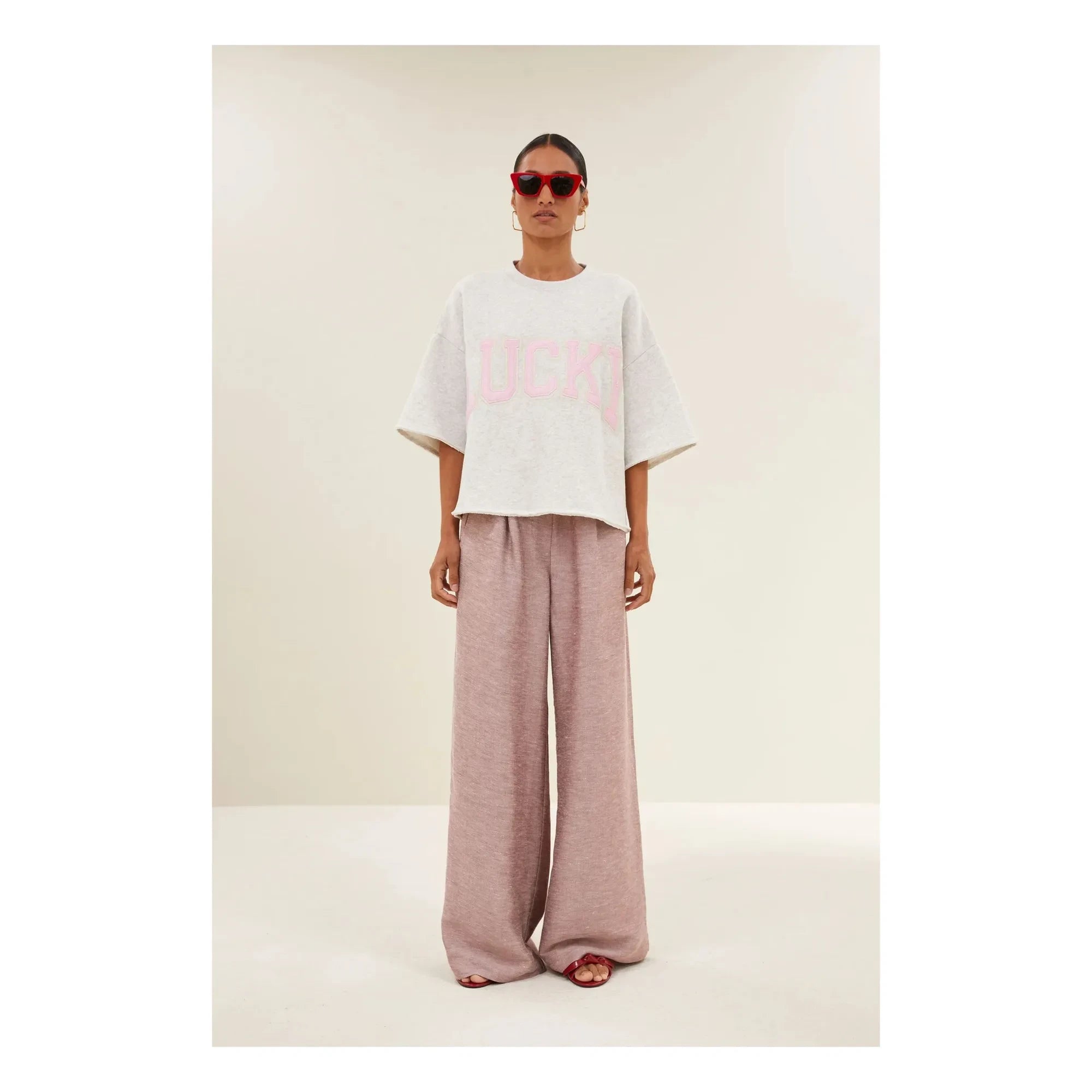 By Bar - Willow Lucky Cotton sweatshirt | Gri