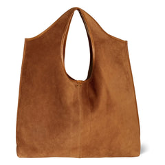 Jérôme Dreyfuss - Paco Velvet Crust Tote Çanta | Caramel