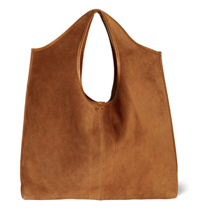 Jérôme Dreyfuss - Paco Velvet Crust Tote Çanta | Caramel