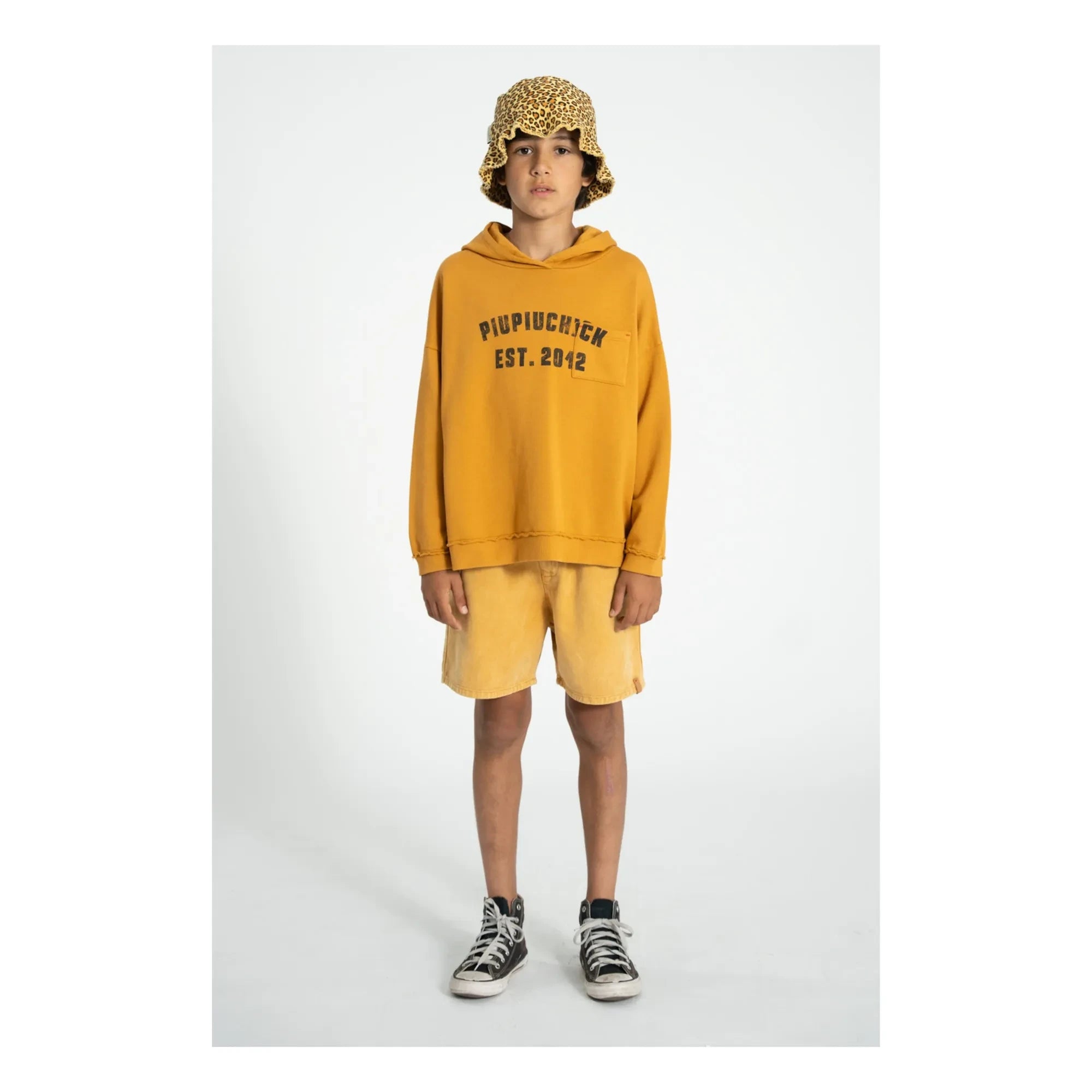 Piupiuchick - Est 2012 Organik Pamuklu Sweat | Camel