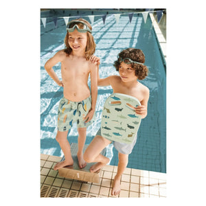 Liewood - Duke Surf Badeshorts aus recycelter Faser | Türkis