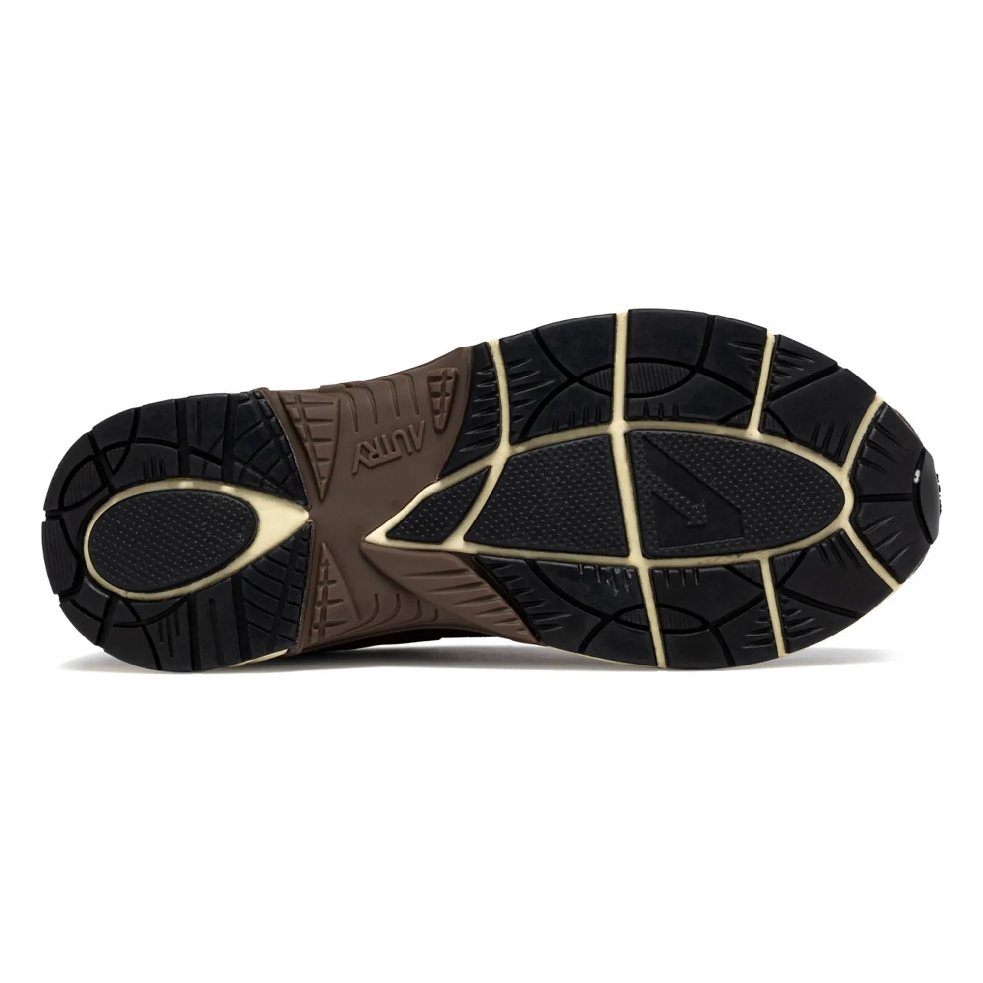 Autry - Hyperway Low-Top-Sneaker aus zweifarbigem Wildleder | Braun