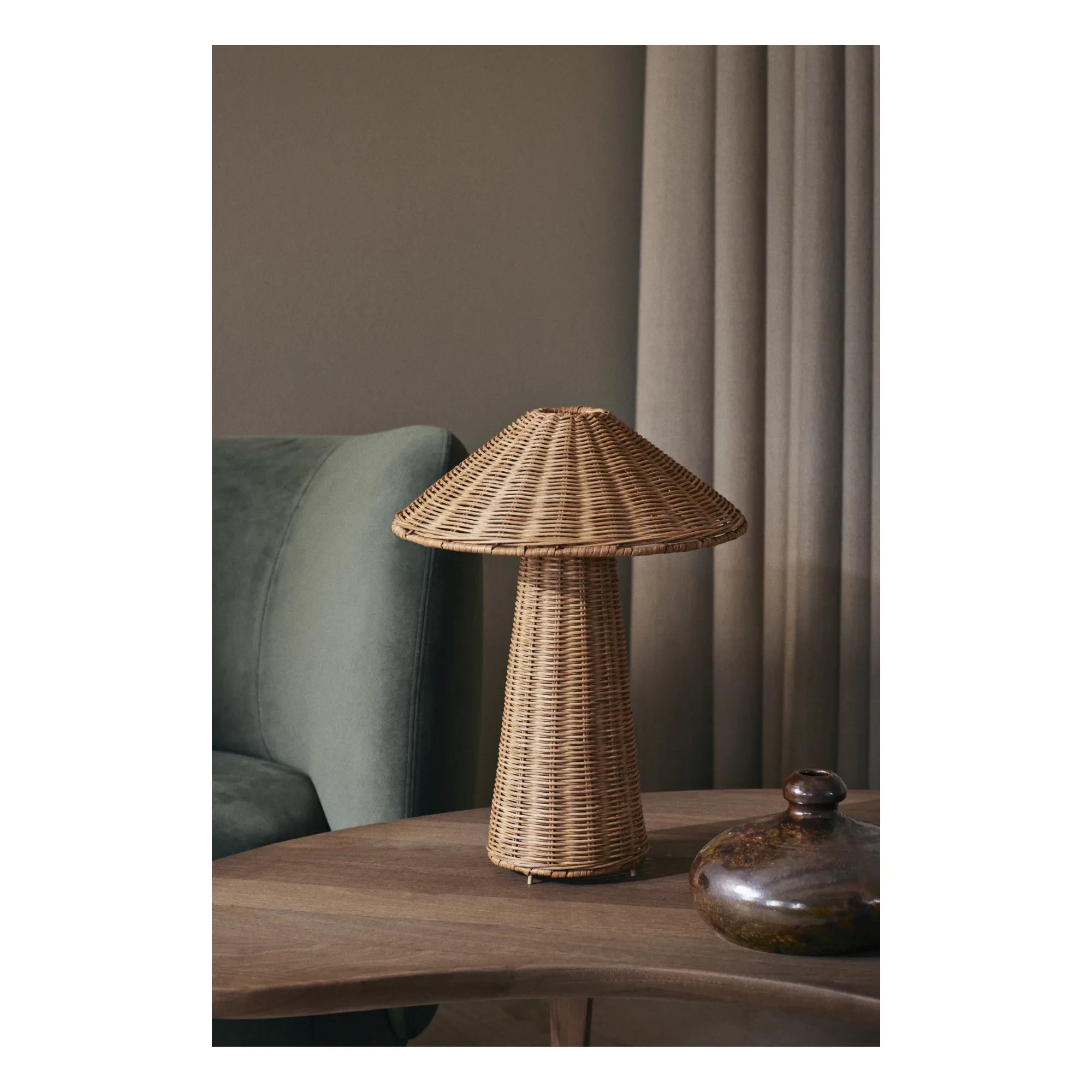 Ferm Living - Rattan lamba Dou