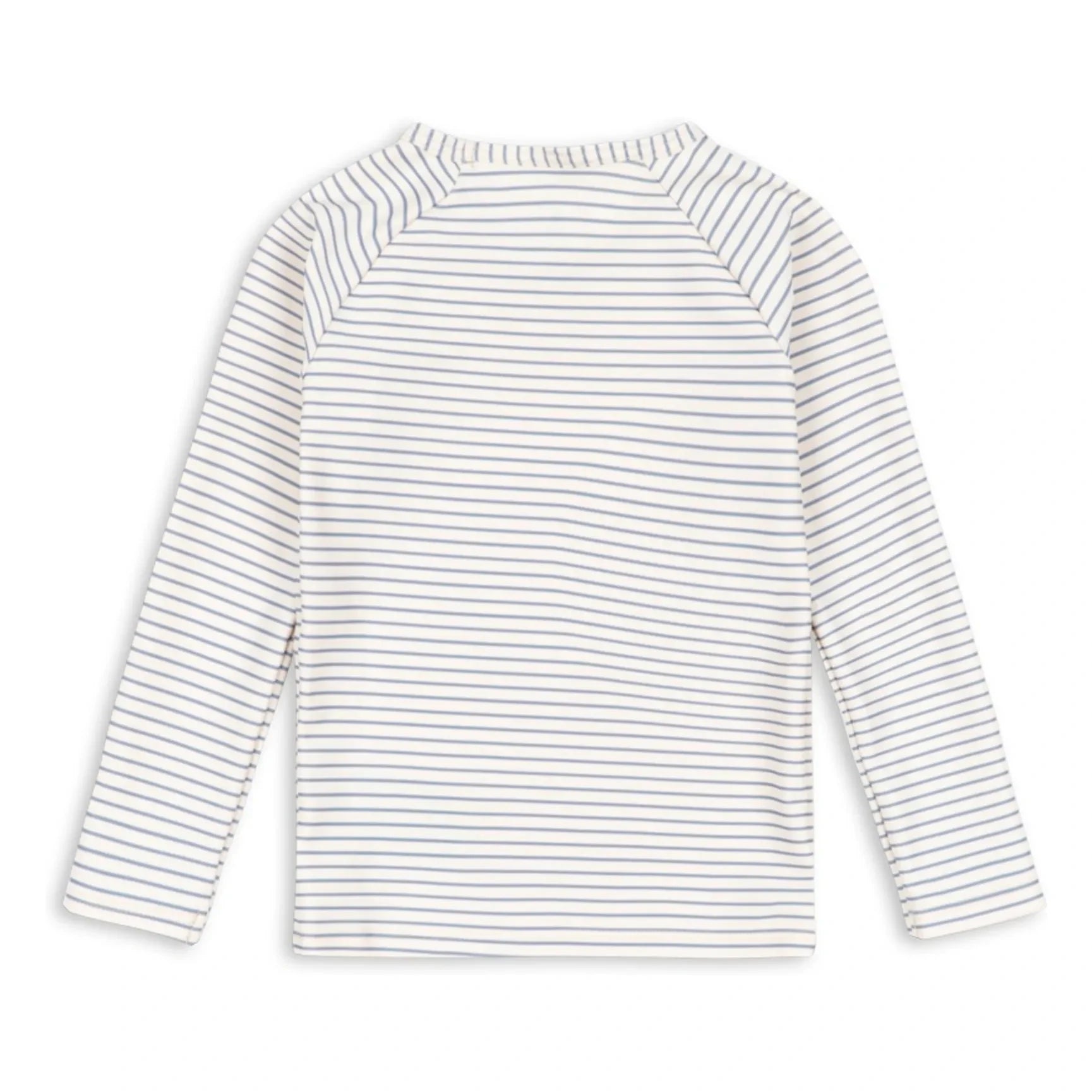 Konges Sløjd - UV-Schutz-Bade-T-Shirt Aster Stripe aus recycelten Fasern | Beige
