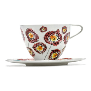 Serax - Coffee cup and saucer Anemone, Serax for Marni - 2'li Set | Süt