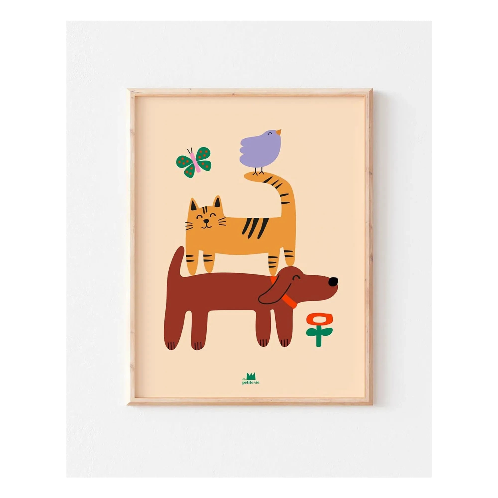 Ma petite vie - Köpek, Kedi ve Kuş posteri | Kum