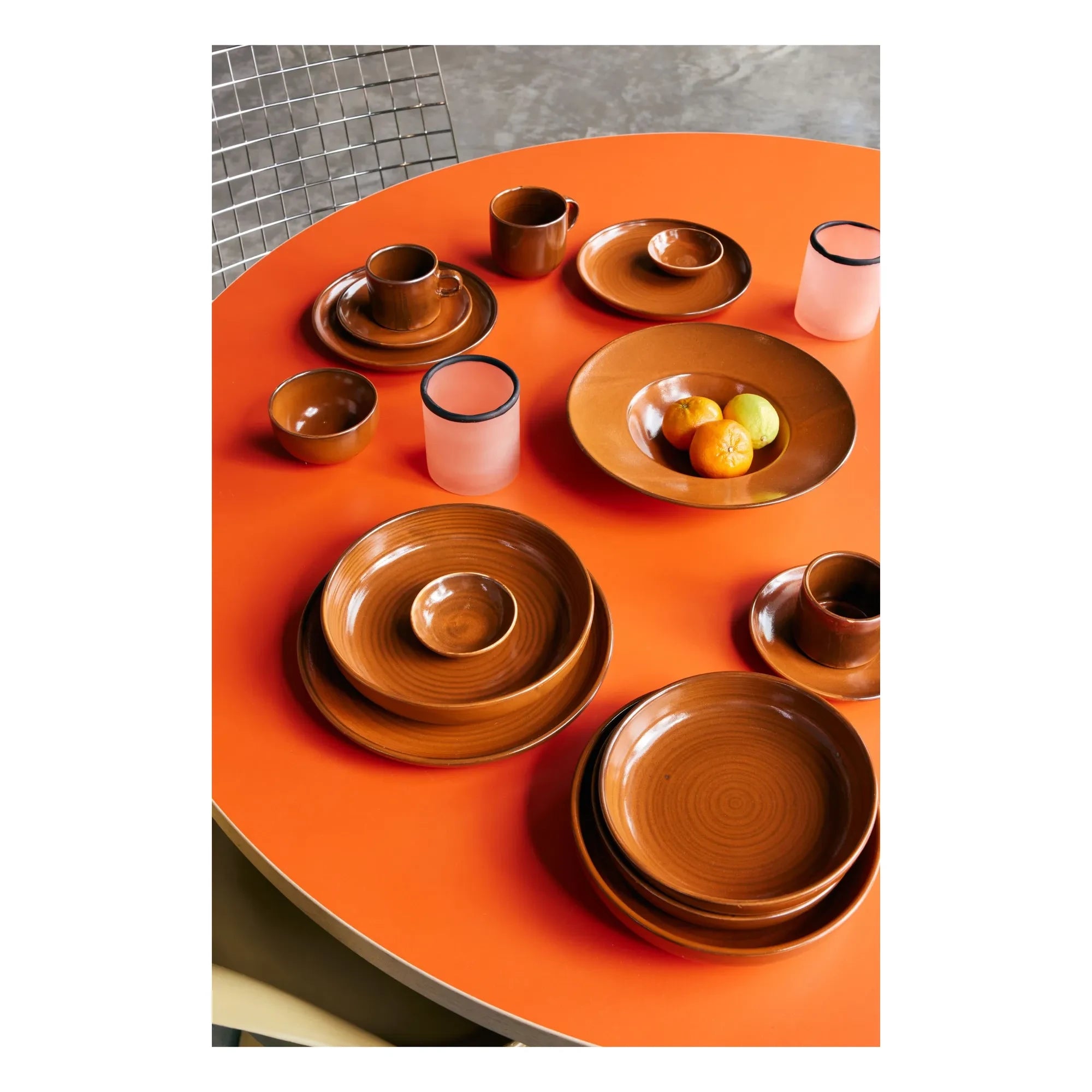 HKliving - Şef seramik kupa | Terracotta