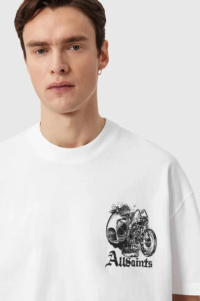 AllSaints PANHEAD Pamuklu Tişört
