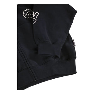 Molo - Marley Patch Fermuarlı Sweatshirt | Siyah