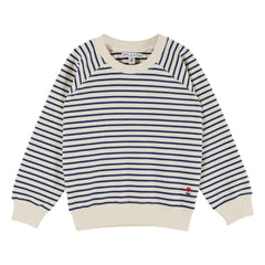 Emile et Ida - Sweat Stripes | Lacivert