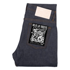 Naked & Famous - Jean Weird Guy Dia De Los Muertos Selvedge | Indigo