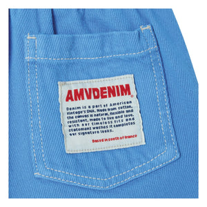 American Vintage - Pusway Organik Pamuk İpli Denim Pantolon | Mavi