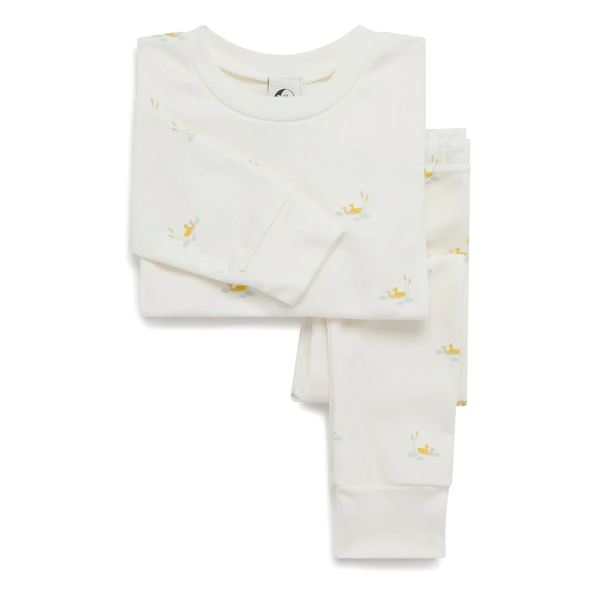 Sleepy Doe - Bio-Baumwoll-Entenpyjama | Ecru