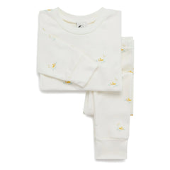 Sleepy Doe - Bio-Baumwoll-Entenpyjama | Ecru