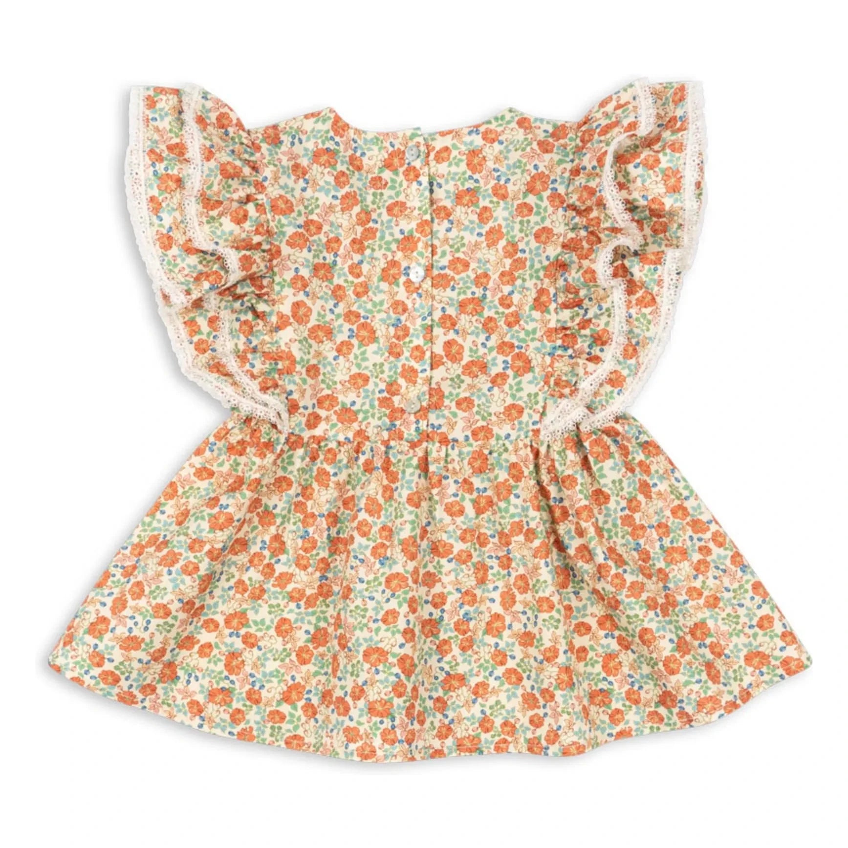Konges Sløjd - Verbena Organic Cotton Blouse | Orange