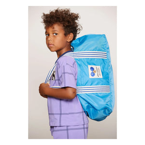 Mini Rodini - Ping Pong Sports Bag Made from Recycled Fiber | Blue