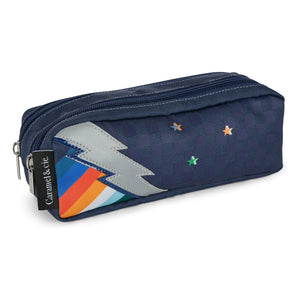 Caramel & Cie - Zweifarbige Lightning-Hülle | Marineblau