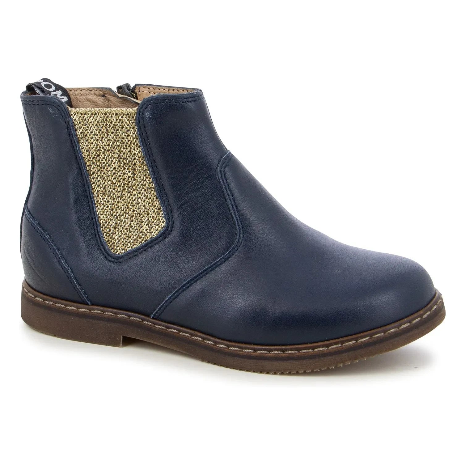 Pom d'Api - City Jodzip Stiefel | Marineblau