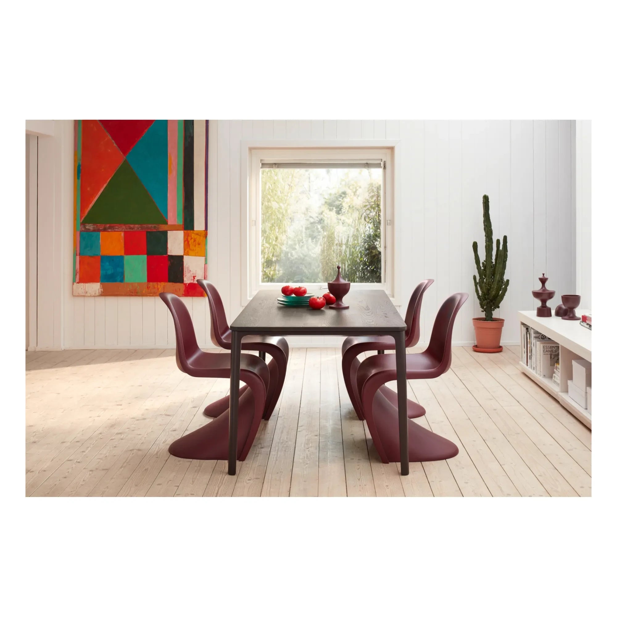Vitra - Chair - Verner Panton | Burgundy