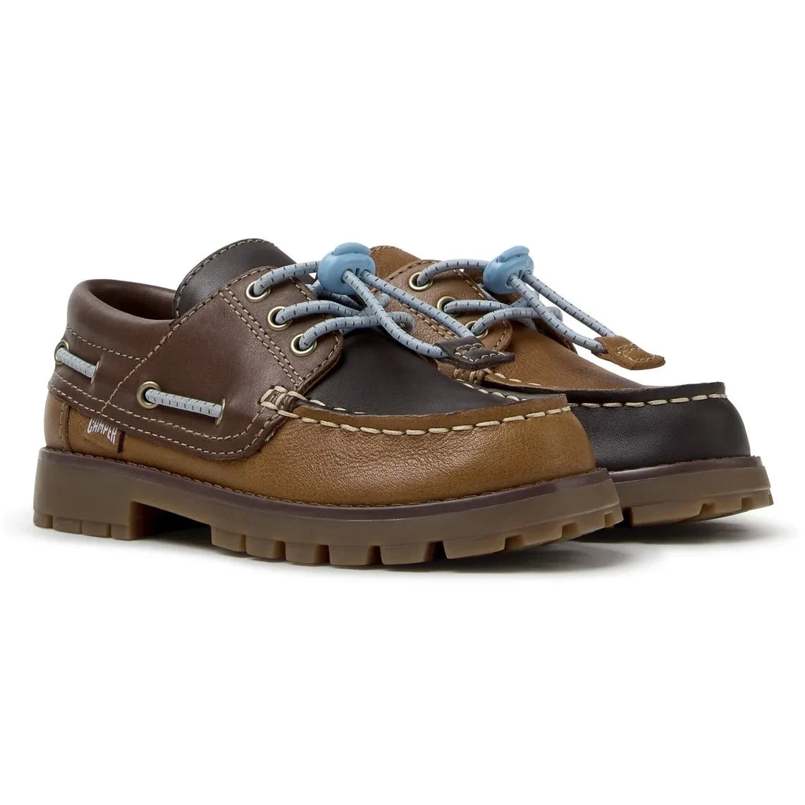 Camper - Compas Boat Shoes | Light Brown