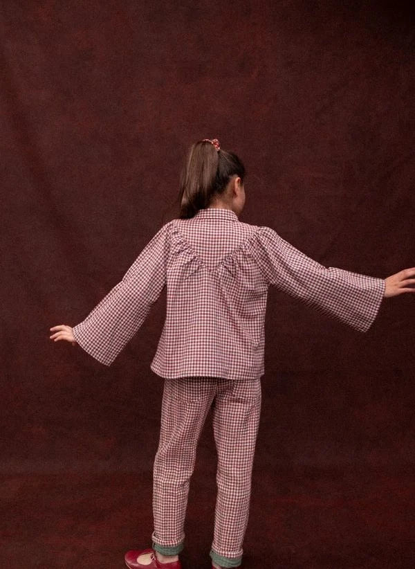 Apaches - Banya Checked Blouse | Green