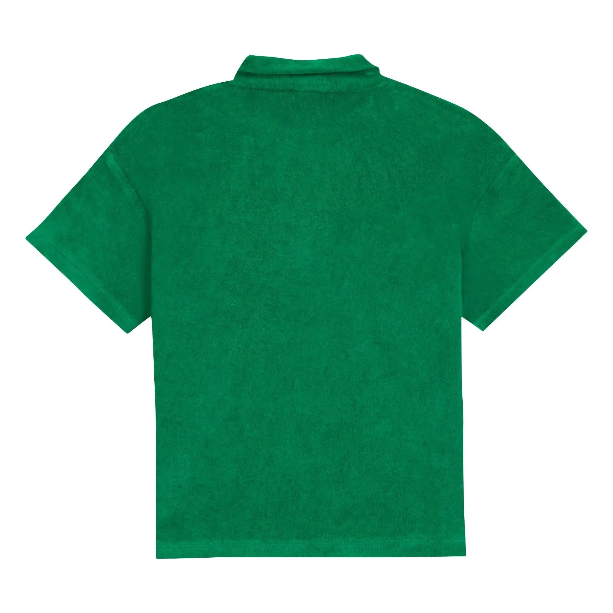 Bonton - Livio Apfel-Frottee-Poloshirt | Smaragdgrün