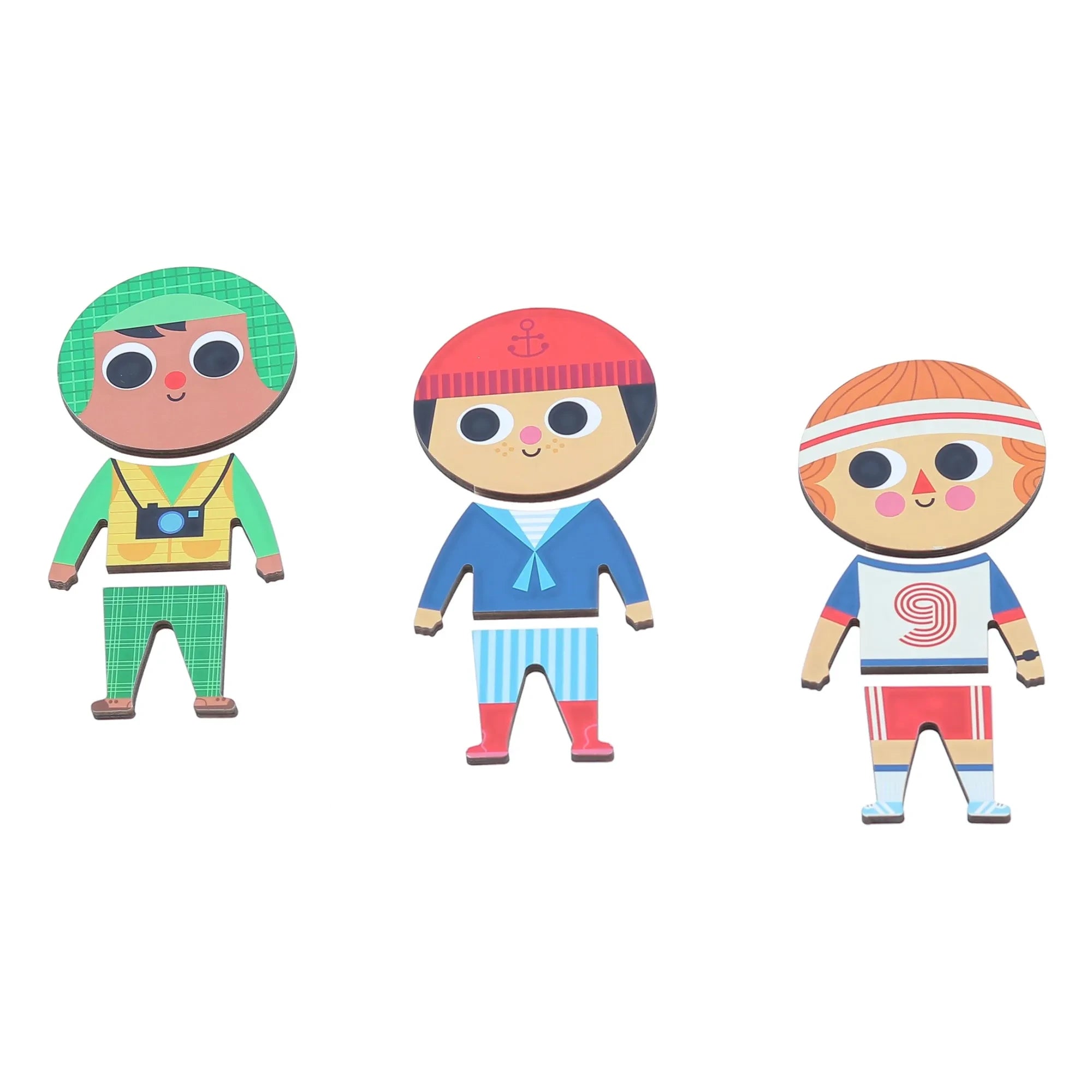 Vilac - Jules Dress-Up Puzzle - Ingela P. Arrhenius