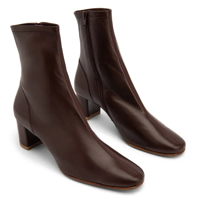 BY FAR - Sofia Deri Çizme | Kahverengi