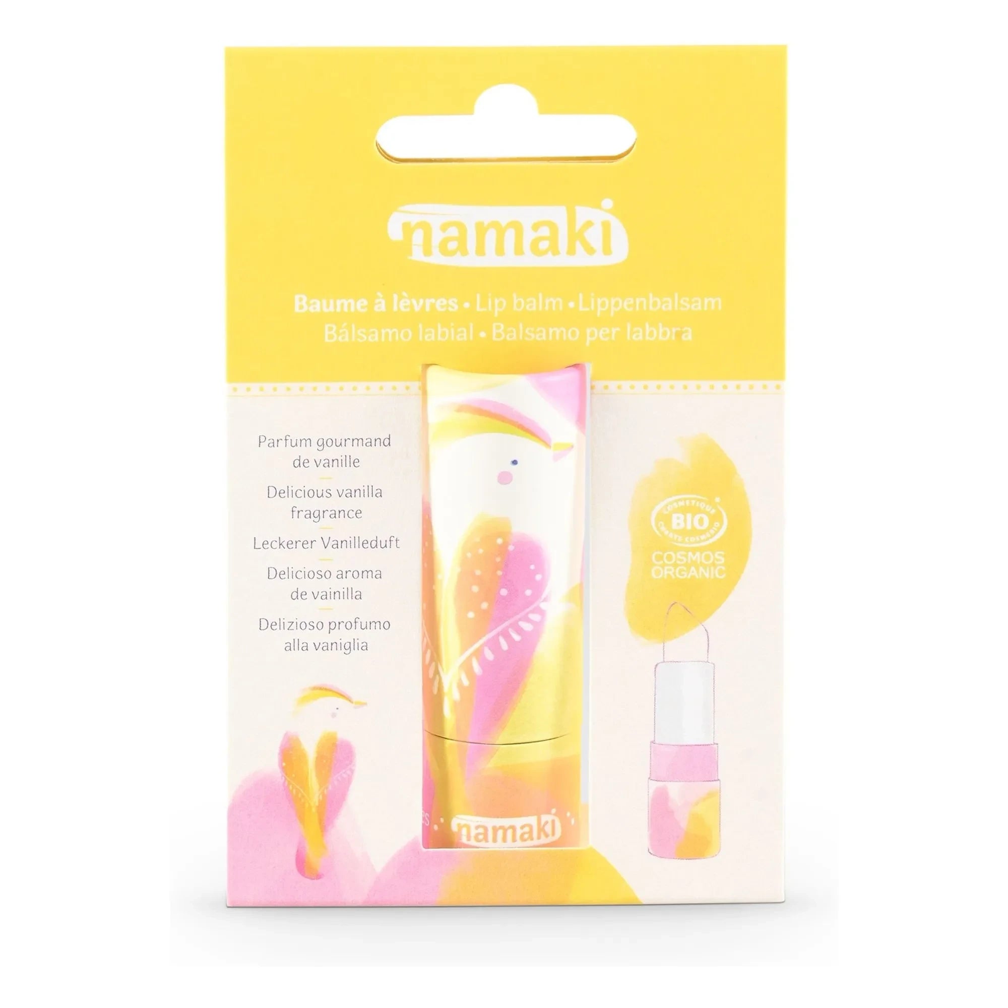 Namaki - Vanilla Lip Balm | Yellow