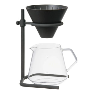 Kinto - Slow Coffee Becher-Set - 4 Tassen | Schwarz