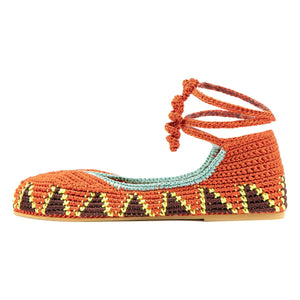 Kashura - High Ballet Flats Lobster Orange | Orange