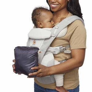 Ergobaby All Weather Cover-Baby Carrier Covers-Charcoal- | Natural Baby Shower