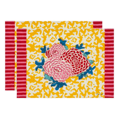 Lisa Corti - Arabesque Corolla Amerikan Servis - 2'li Set | Sarı