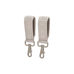 Avery Row Logo Pram Bag Clips - Oyster-Stroller Clips-Oyster- | Natural Baby Shower