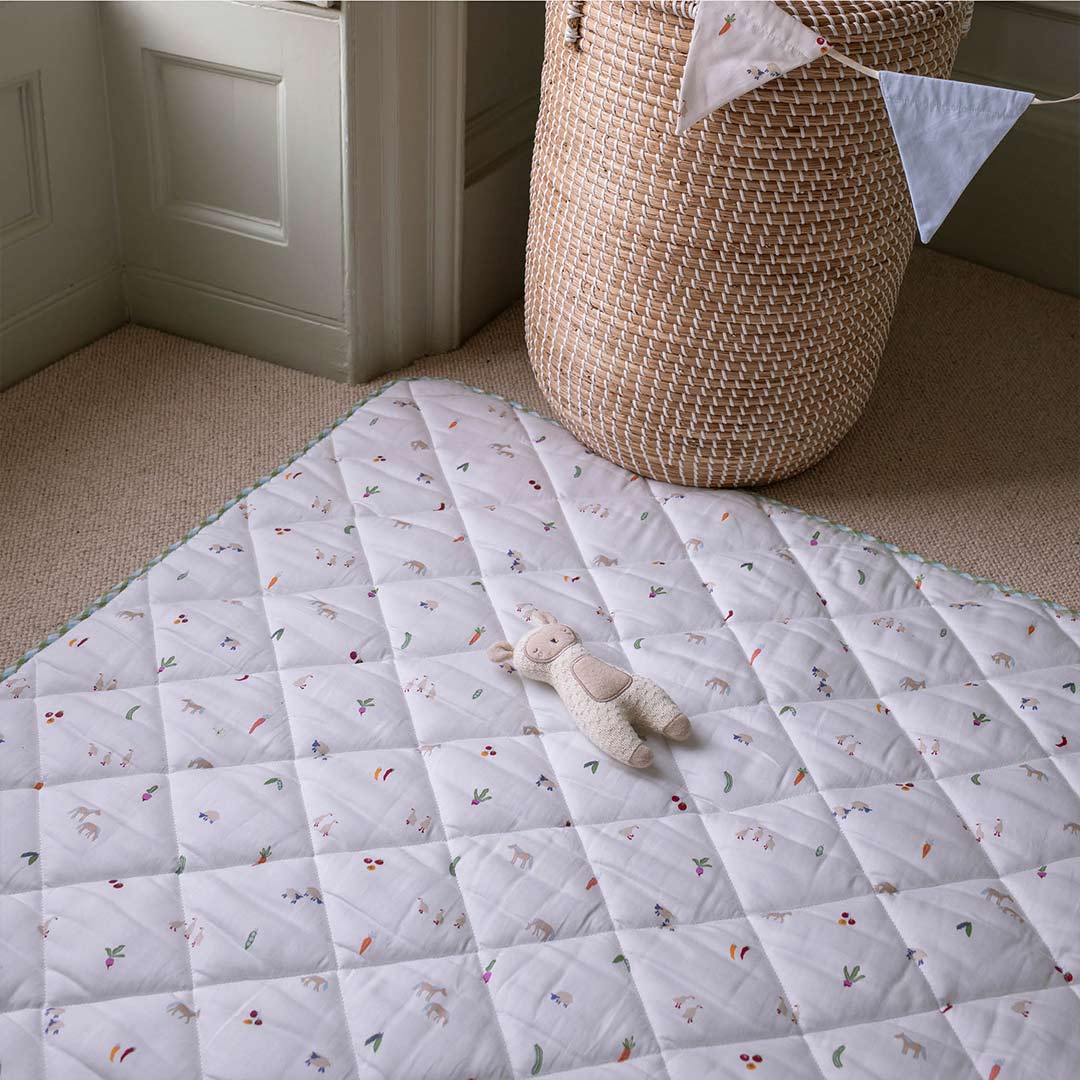 Avery Row Stay & Play Mat - Little Farm-Play Mats-Little Farm- | Natural Baby Shower