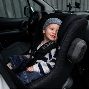 Axkid Minikid CORE Car Seat - Coastal Storm Black-Car Seats-Coastal Storm Black- | Natural Baby Shower