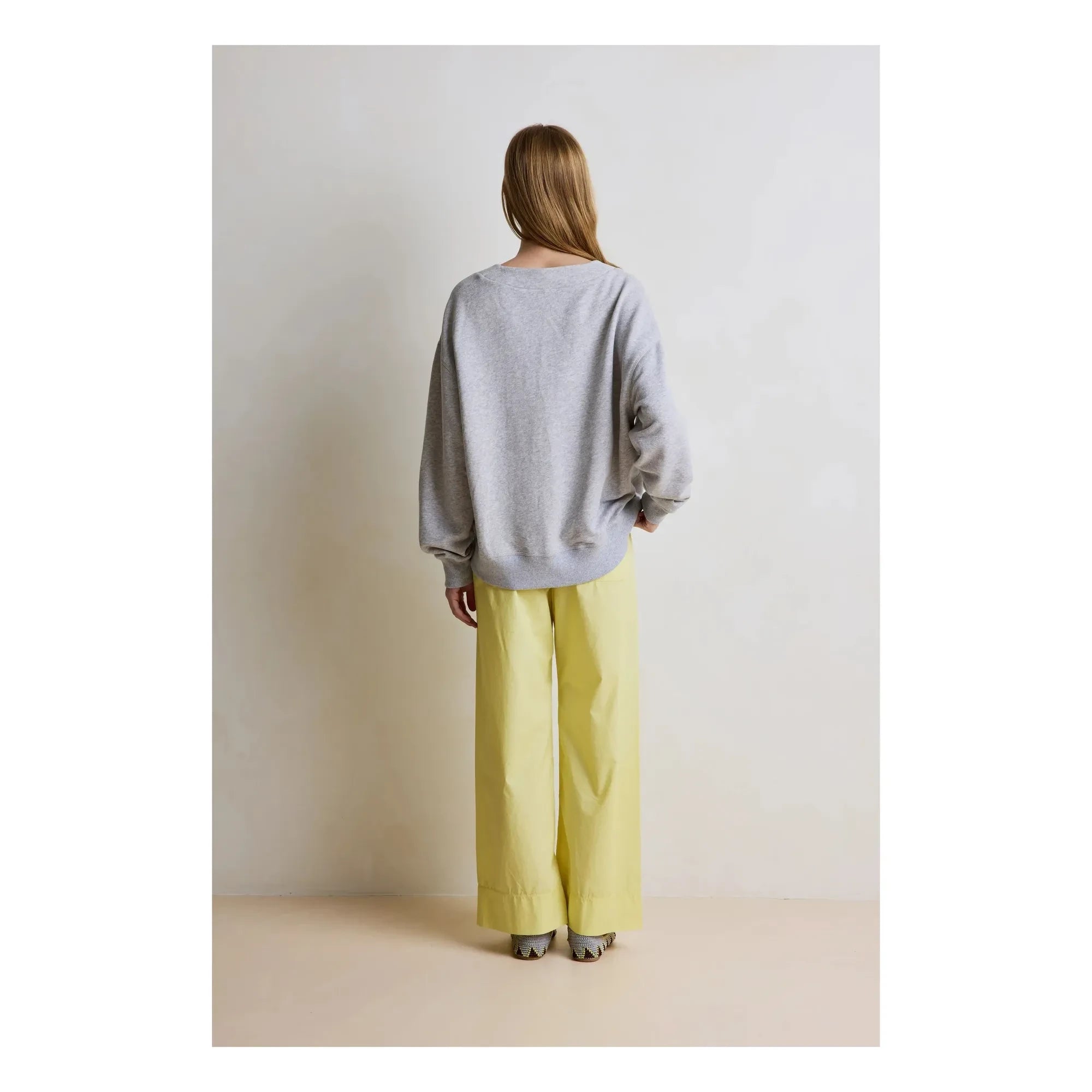 Hod – Valentina Baumwollstrickjacke | Grau