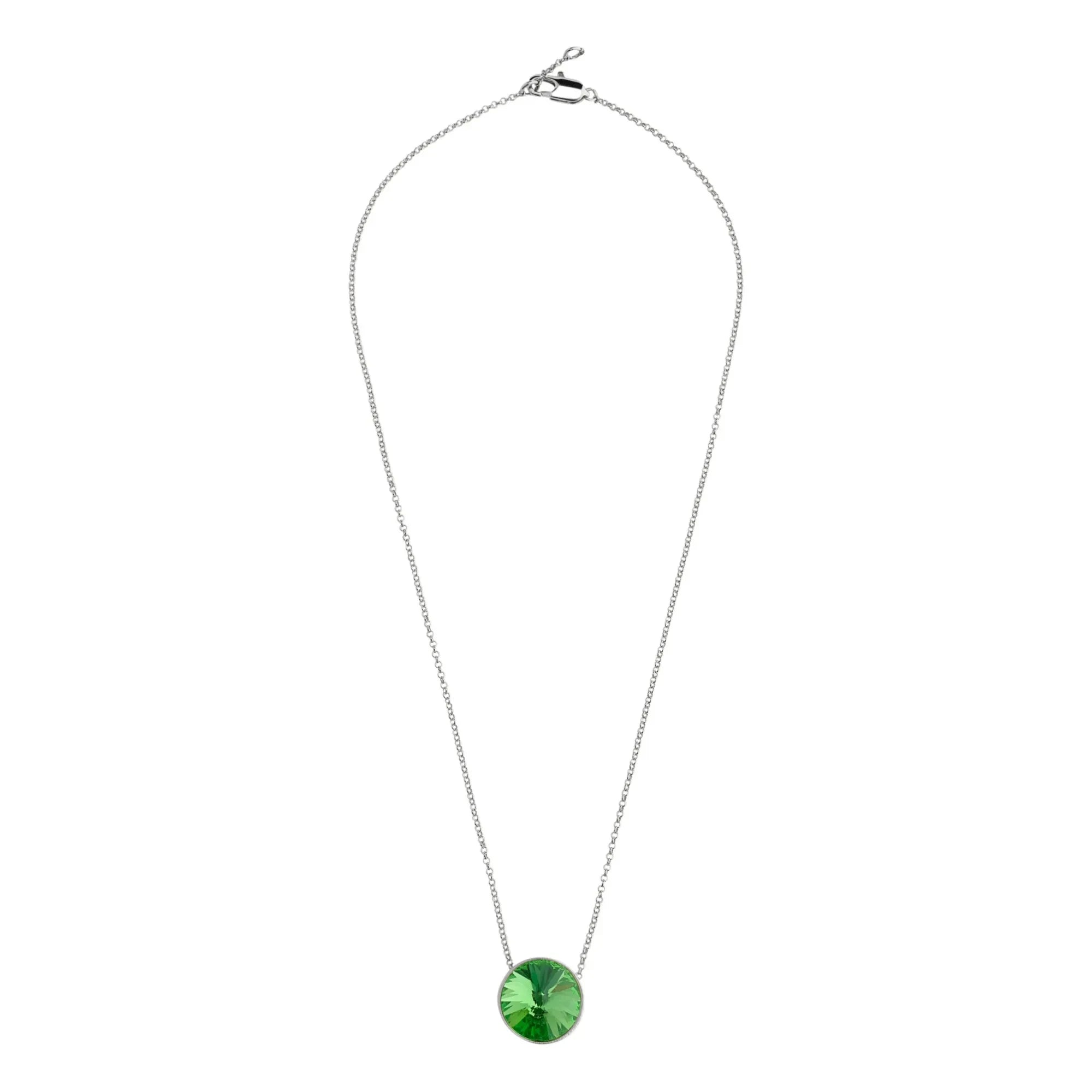 Forte Forte – Grüne Kristallhalskette